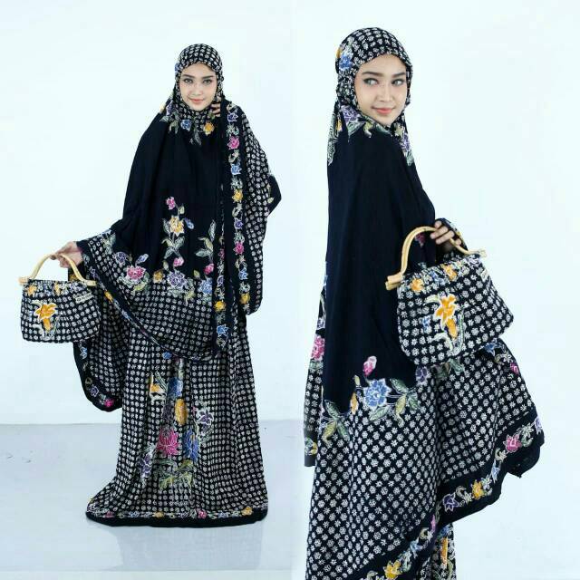 Mukena batik encim size jumbo