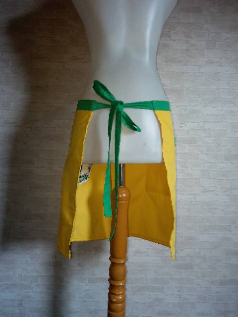 Celemek Apron setengah Badan,helf apron,celemek pinggang,celemek waitres,celemek dapur,celemek masak