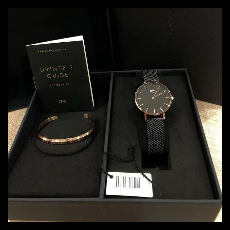 100%TERLARIS JAM TANGAN DANIEL WELLINGTON PAKET GELANG /ARLOJI WANITA DW ORIGINAL 100% TERJAMIN