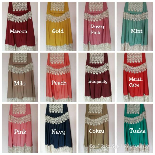 Harga Mukena Prada Keong