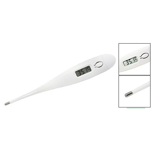 Grab Medan Digital Thermometer with Beeper Pengukur suhu Anak KT-DT4B White