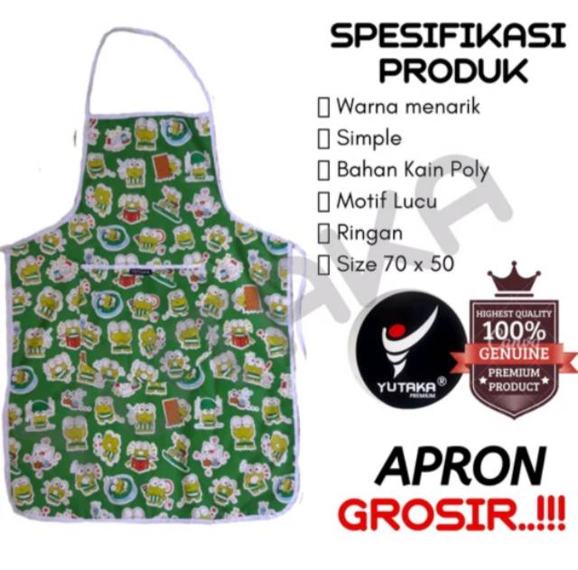 APRON CELEMEK  MASAK