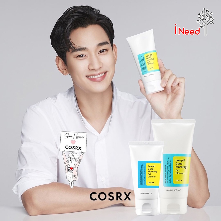 (INEED) COSRX Low pH Good Morning Gel Cleanser