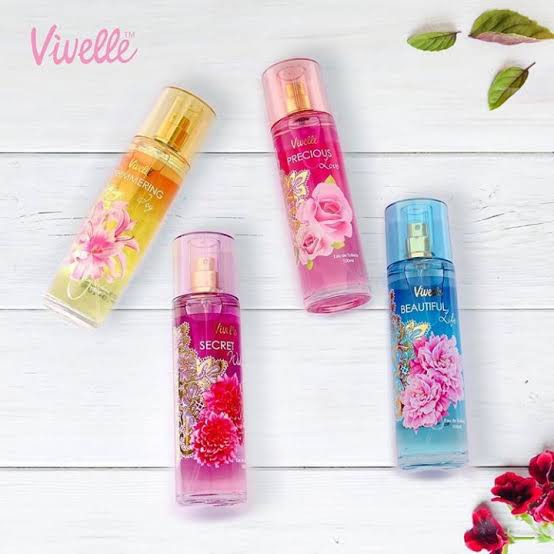 Vivelle Eau De Toilette Perfume Glass 100ml / Shimmering joy, Beautifull live