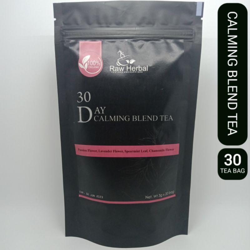 CALMING BLEND TEA / 30 DAY CALM TEA (30 Tea Bag)