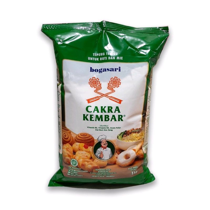 

TEPUNG TERIGU CAKRA KEMBAR 1KG
