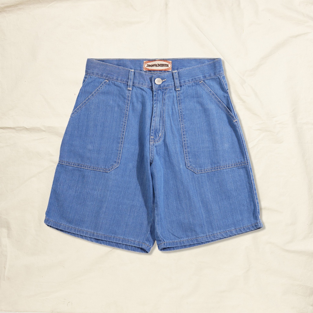 Jimmy and Martin - Fatigue Painter Short Denim Pants - 5436