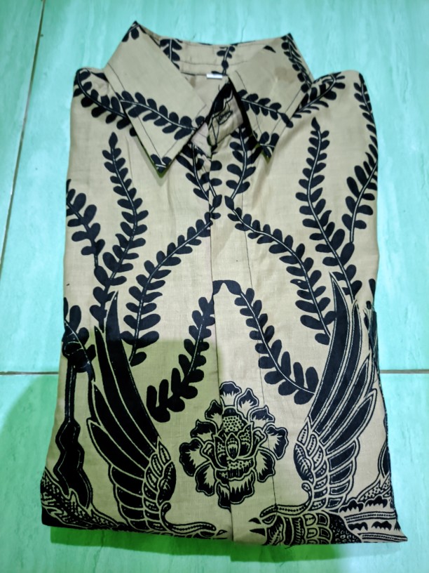 Maura Coupel Batik Couple Keluarga Sania Ruffle Ori Ndoro Jowi Dnt Motif Manuk Tarung