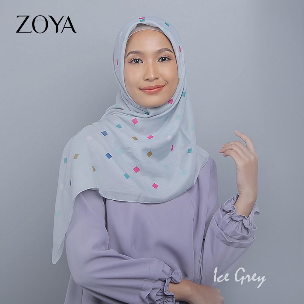 Segi Empat ZOYA SCARF MOTIF DEVINKA SCARF