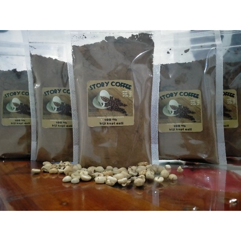 

STORY COFFEE / coffe robusta 100% original//100gram