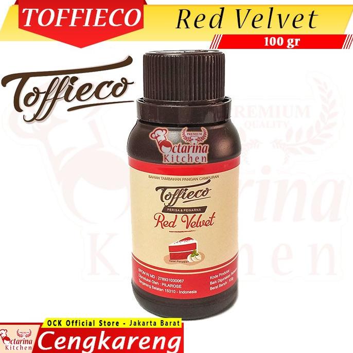 

TOFFIECO Red Velvet 100 gr / Pasta Tofico / Perisa Tofieco 100Gram