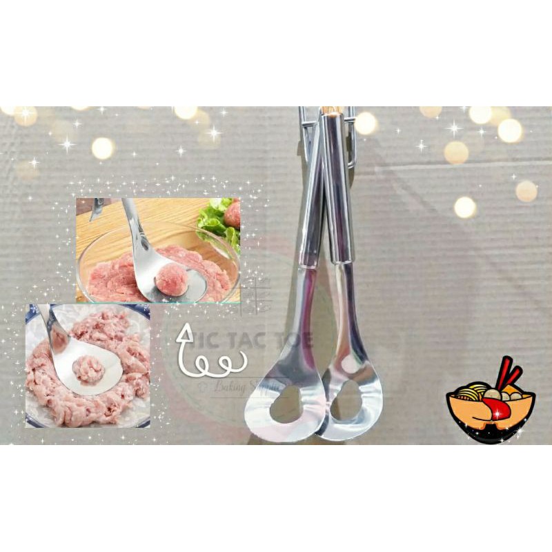 Sendok Bakso (11113), Cetakan bakso stainless