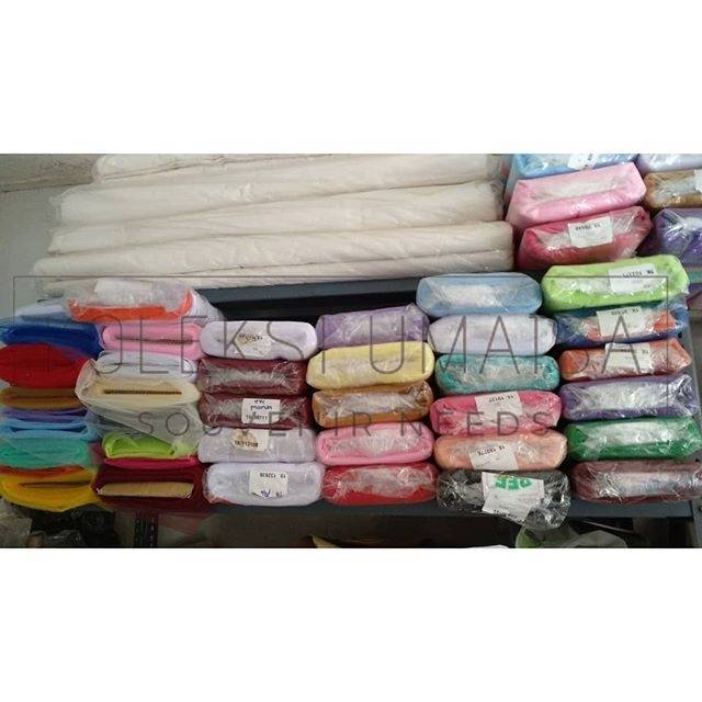 Kain tile meteran kualitas bagus warna grosir