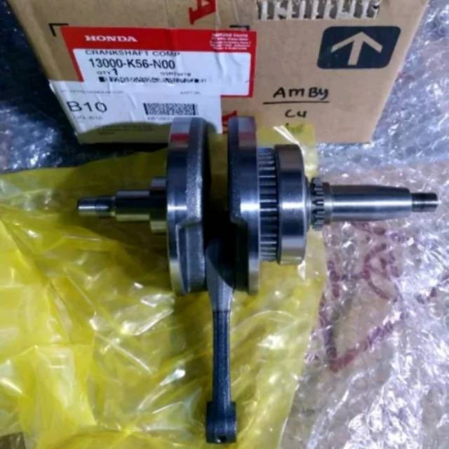 13000K56N00 Atau 1300AK56N00 As kruk Cb 150 crankshaft new CB150R Sonic Supra GTR