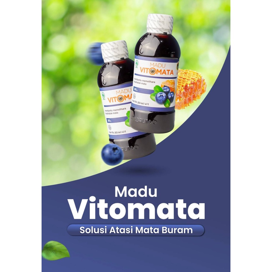 MADU VITOMATA 280GR VITAMIN MATA HERBAL