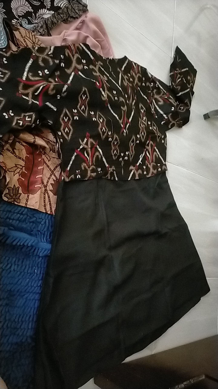 Batik Wanita Asj Sa Hrb026 Kenongo Kemeja Tosca Pendek