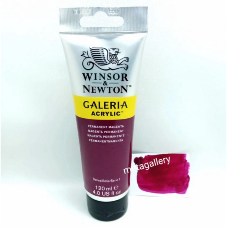 

CAT AKRILIK GALERIA ACRYLIC COLOUR 120 ML PERMANENT MAGENTA WINSOR & NEWTON