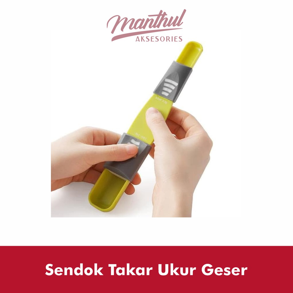 Sendok Takar Ukur Geser