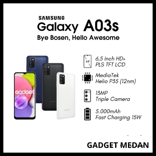 HP Samsung Galaxy A03S RAM 3/32 GB Garansi Resmi 1 Tahun- GADGET MEDAN-1