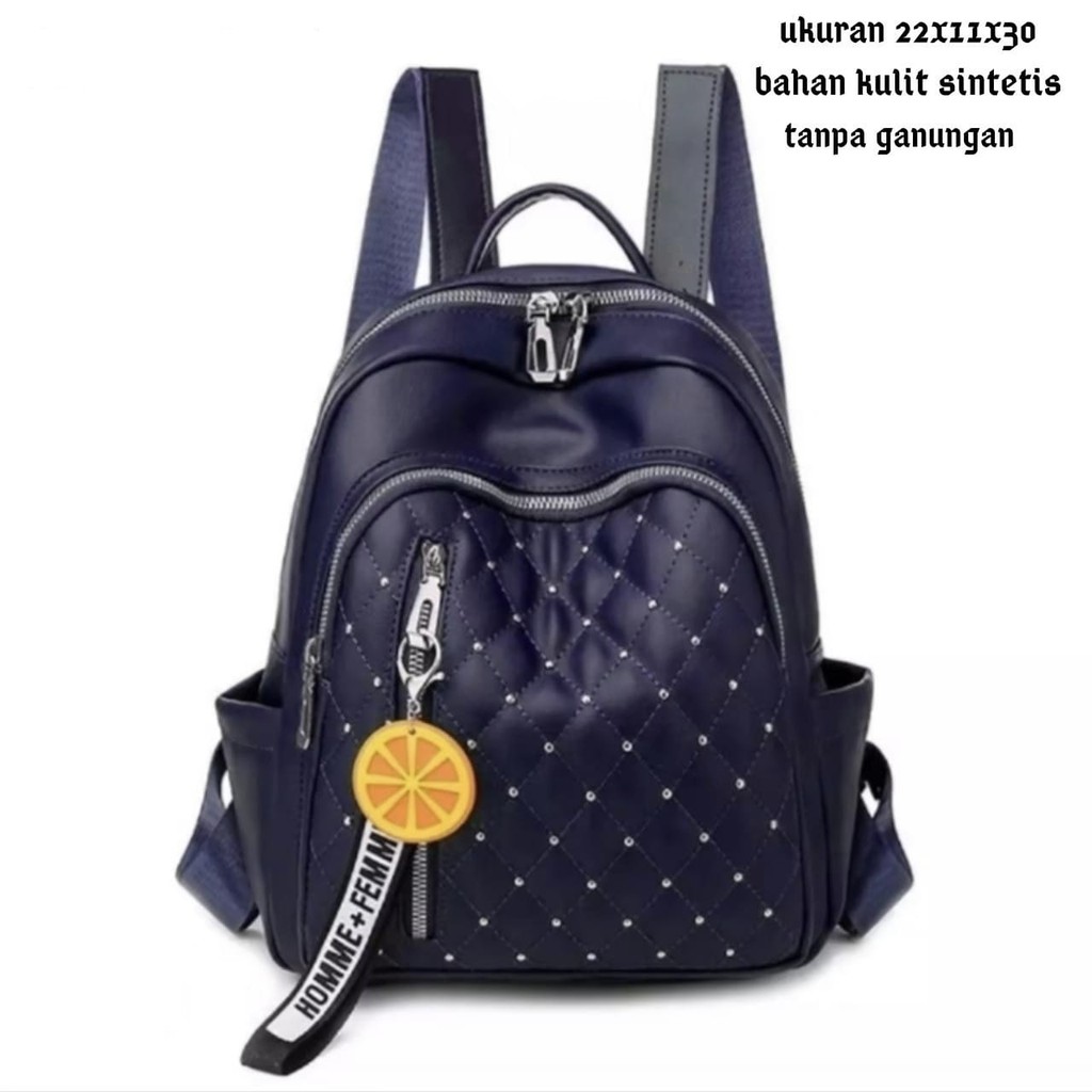 Tas Ransel Perempuan Tas Ransel Lemon Backpack Multifungsi