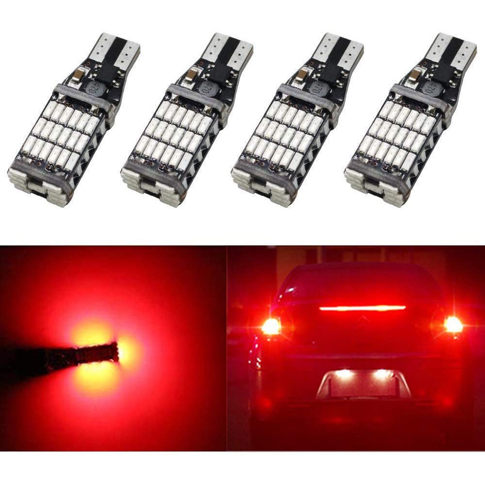 LED T15 W16W T10 4014 45 SMD Lampu Mundur Senja Canbus Super Bright