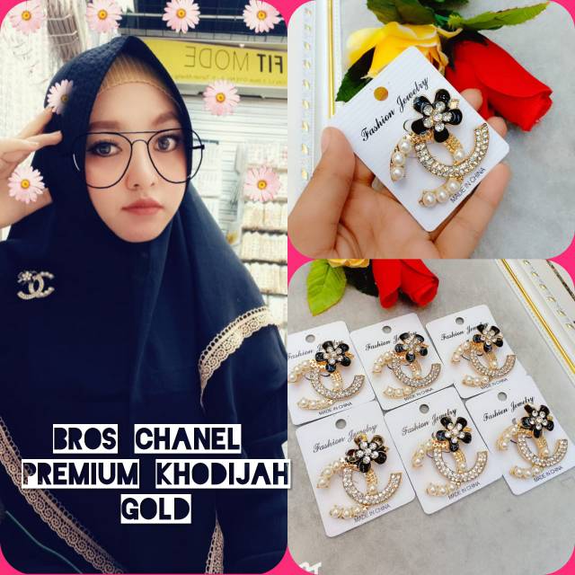 BROS CHANEL PREMIUM KHODIJAH GOLD ISI 6