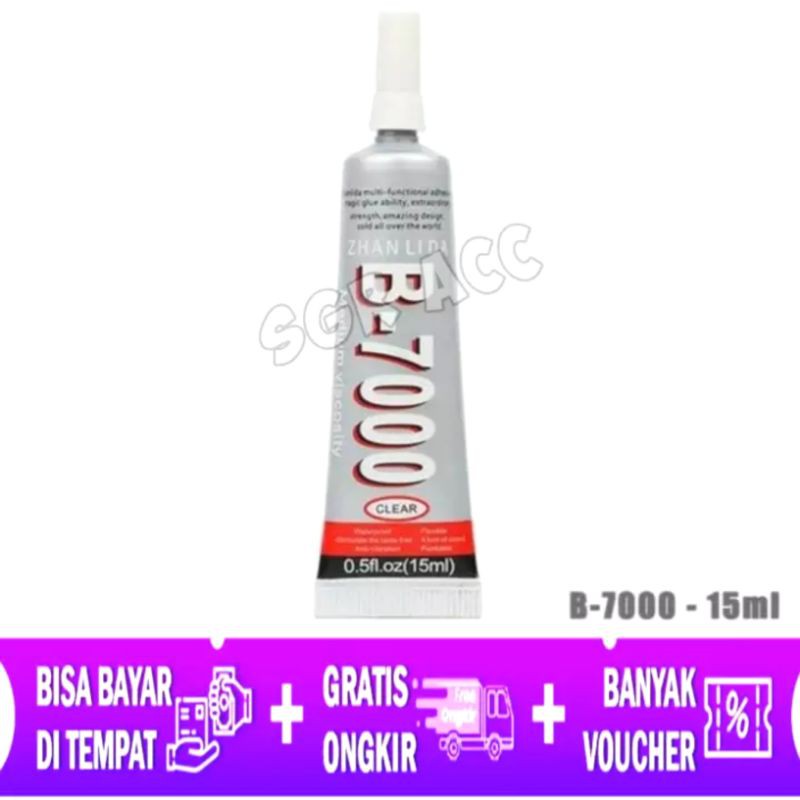 

Lem LCD layar sentuh B7000 Transparan TERLARIS