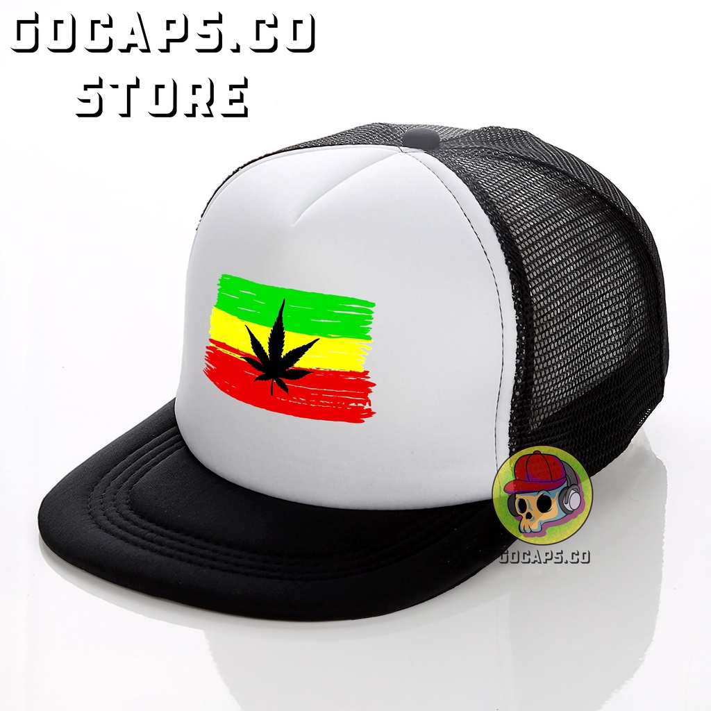 Reggae / Topi Jaring Distro / Topi Jaring / Topi Distro Premium / Topi Pria / Topi Baseball / Snapback / Topi Snapback / Topi Snapback Jaring / Topi Kece Unisex / Gocaps