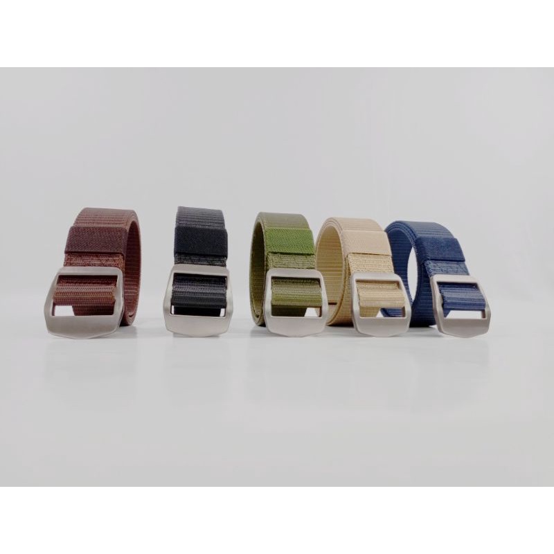 IKAT PINGGANG KANVAS NYLON TACTICAL PRIA WANITA BELT FASHION PANJANG -+ 125cm