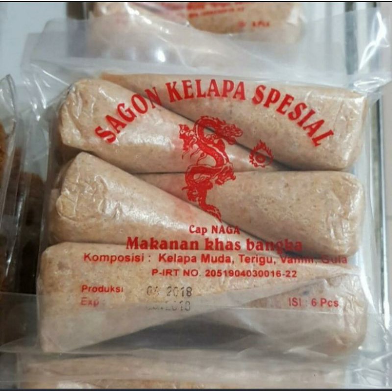 

Sagon kelapa khas Bangka makanan khas Bangka Sagon kelapa