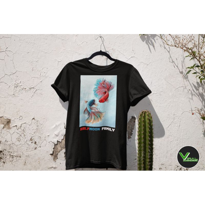 Kaos Custom Keren Premium Ikan Cupang & Ikan Hias