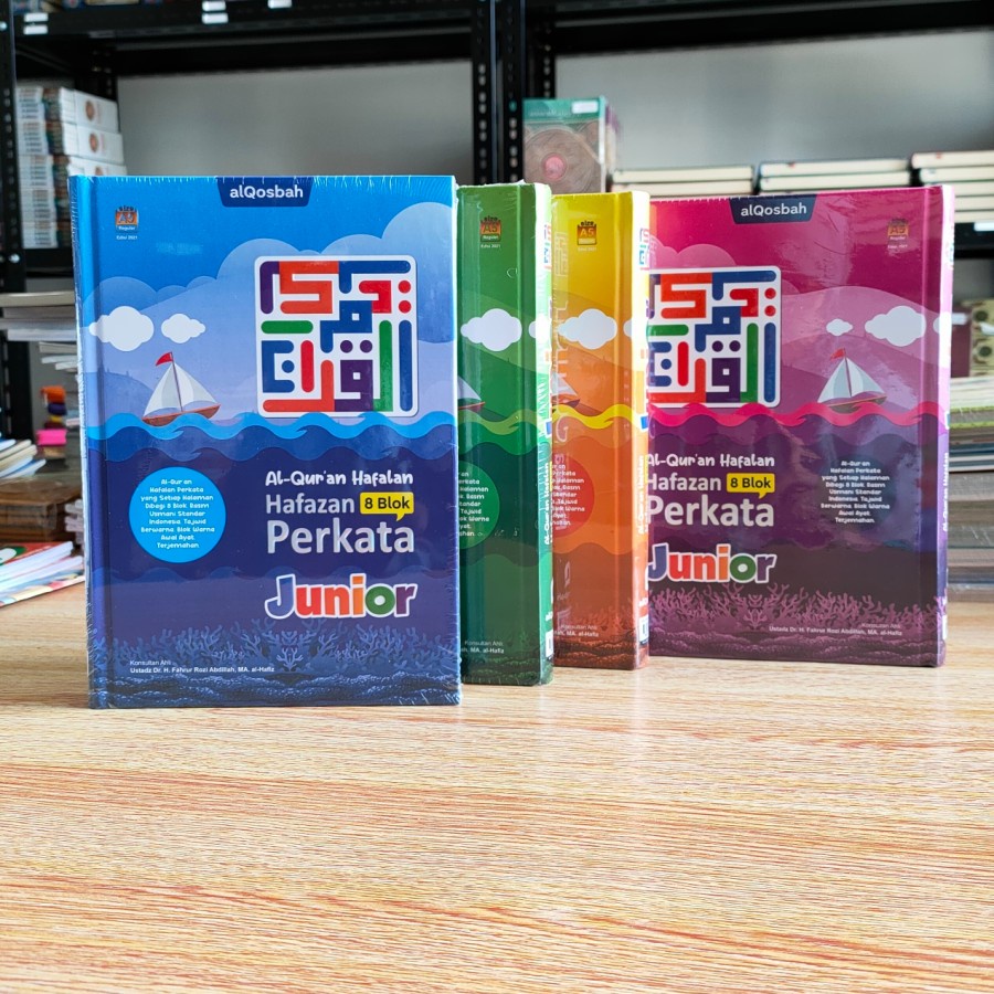 AL QURAN HAFAZAN JUNIOR A5 8 BLOK WARNA MATEPAPER