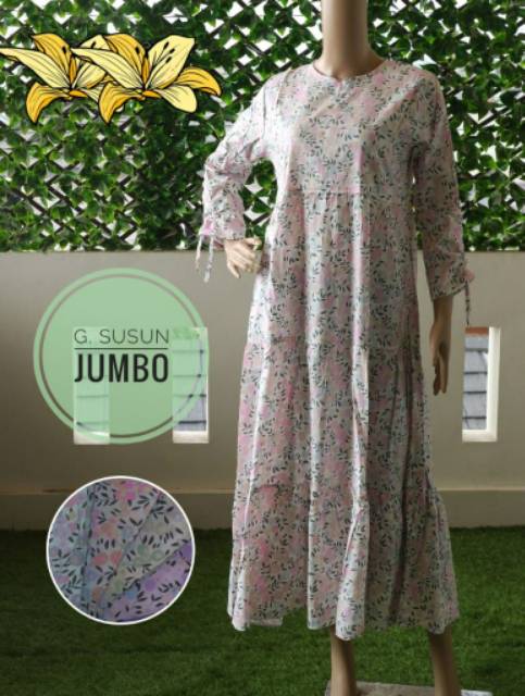 Gamis Tiga Dara Model Susun Bahan Katun Jepang Ori Yang Kwalitas Bagus Shopee Indonesia