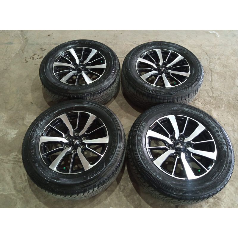 Velg Original New Pajero ring 18 pcd 6x139,7 Ban Dunlop 265 60 r18