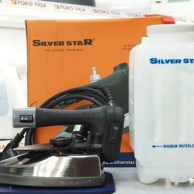 (READY COD) setrika uap listrik laundry silver star TERBARU