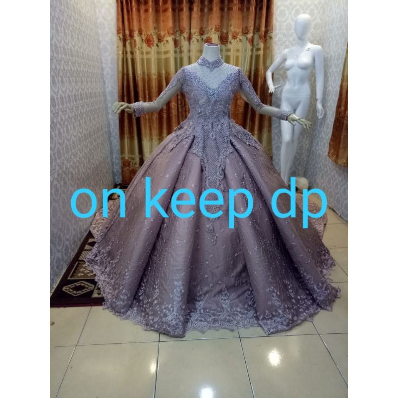 ball gown kebaya