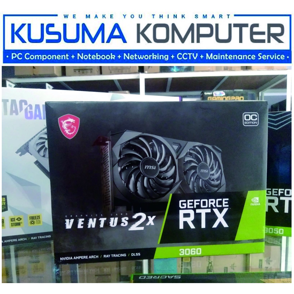 MSI GeForce RTX 3060 VENTUS 2X 12G OC 12GB GDDR6