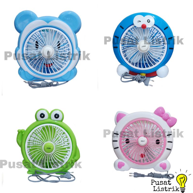 Kipas Angin Karakter 8in Meiko Minifan Warna Karakter 8inch/20.3cm