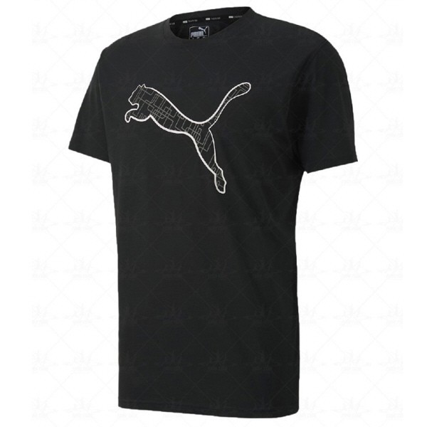 Puma Kaos Olahraga Pria PUMA Slogan TEE 51902507 Puma Factory Outlet