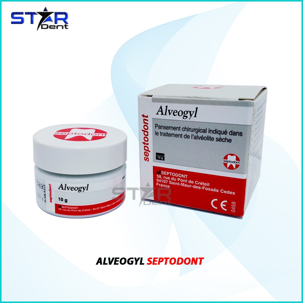 Alveogyl Septodont Alvanes Alvogyl 10 g