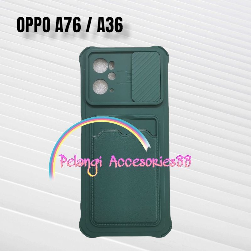 CASE OPPO A76 4G / A36 / A96 4G / REALME 9i  SOFTCASE SLEDING WARNA WARNI