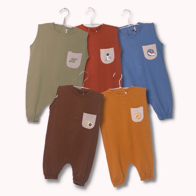 JUMPER COMBED - Promo 8.8 Baju Overall Anak Bayi Baby Kids Cewek Cowok Perempuan Laki Laki cotton Murah1 2 3 4