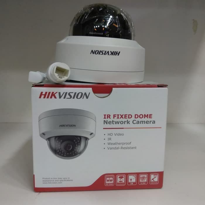 IP Camera Hikvision DS-2CD1121-I indoor 2MP. IR Fixed Dome Network Camera