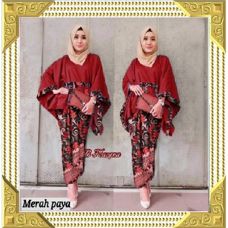 Syafin Batik - setelan brukat atasan brukat setelan batik kristal brukat set baju kondangan batik