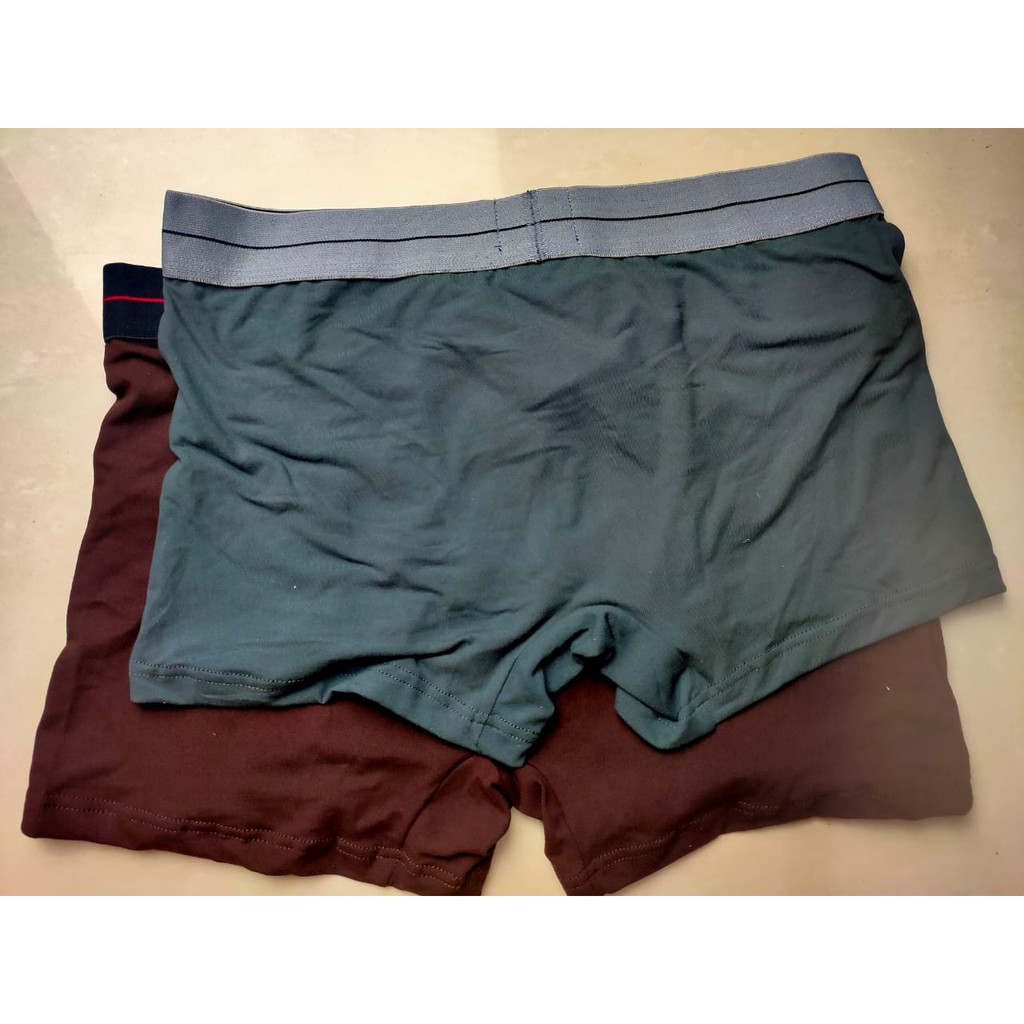 Boxer Pria Sorex M2011 dengan Bahan Katun Lentur dan Karet Pinggang yang Kuat