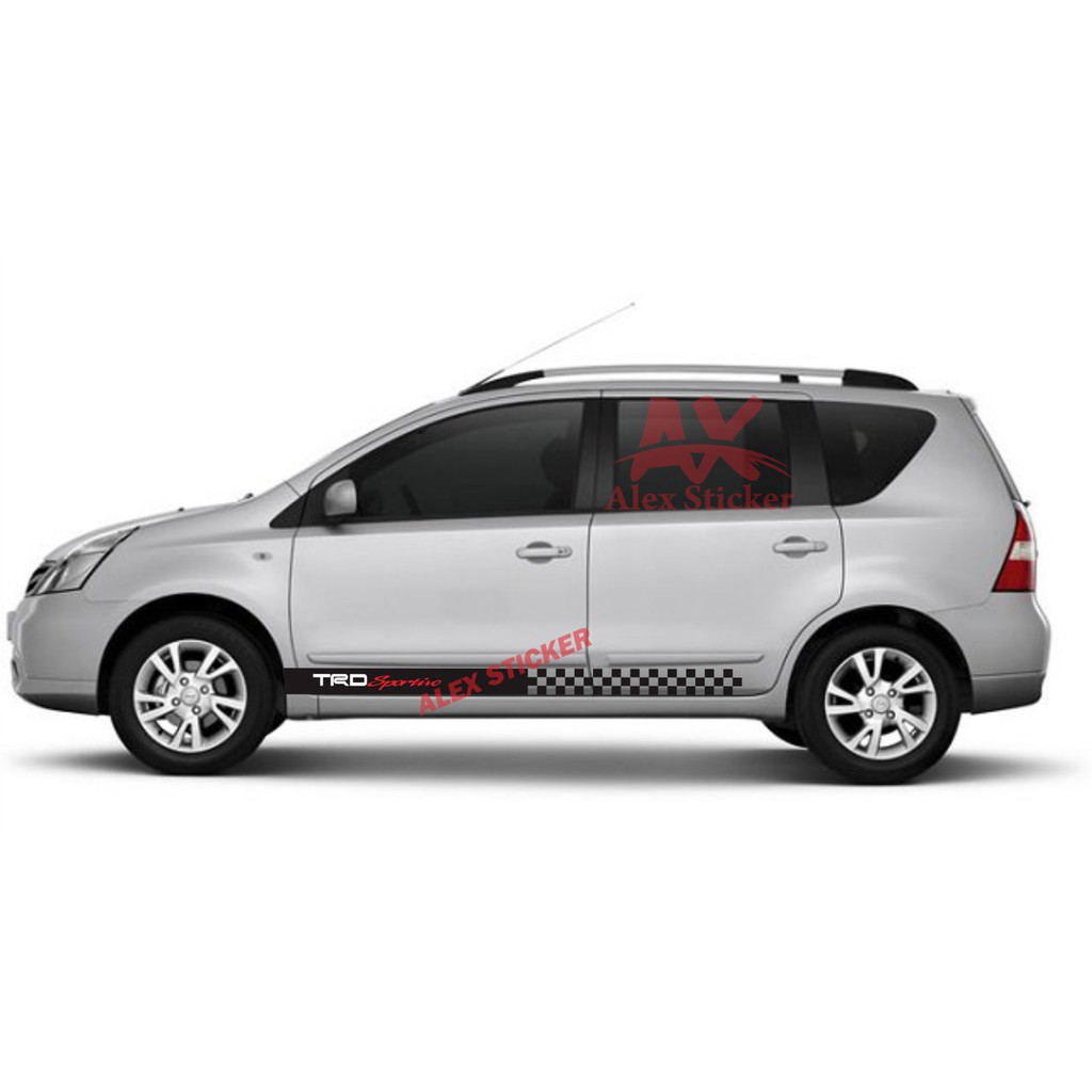 sticker livina stiker mobil nissan grand livina calya sigra sticker list