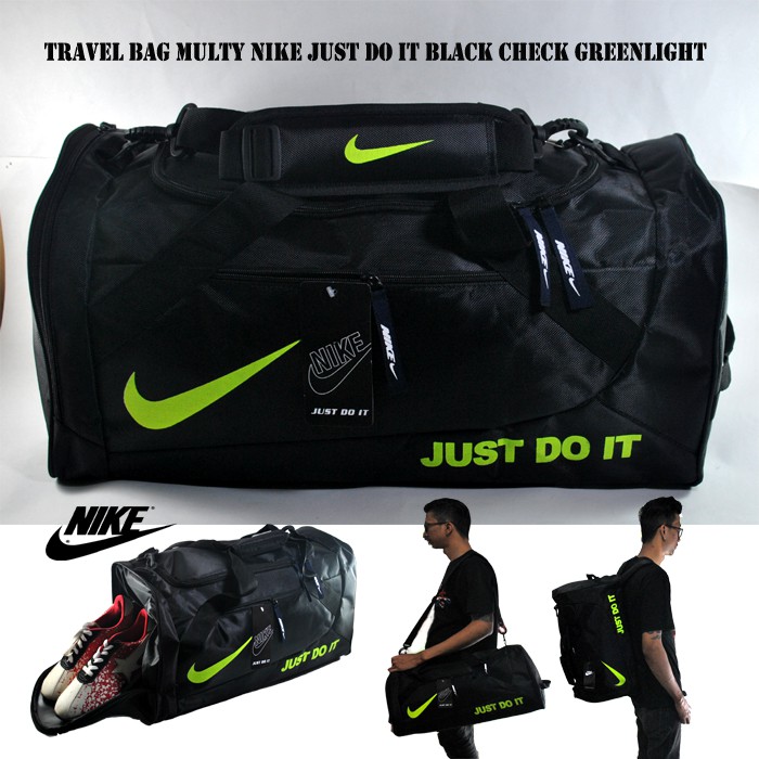 TAS GYM / TAS OLAHRAGA / TAS TRAVEL TRAVELBAG NIKE JUST DO IT