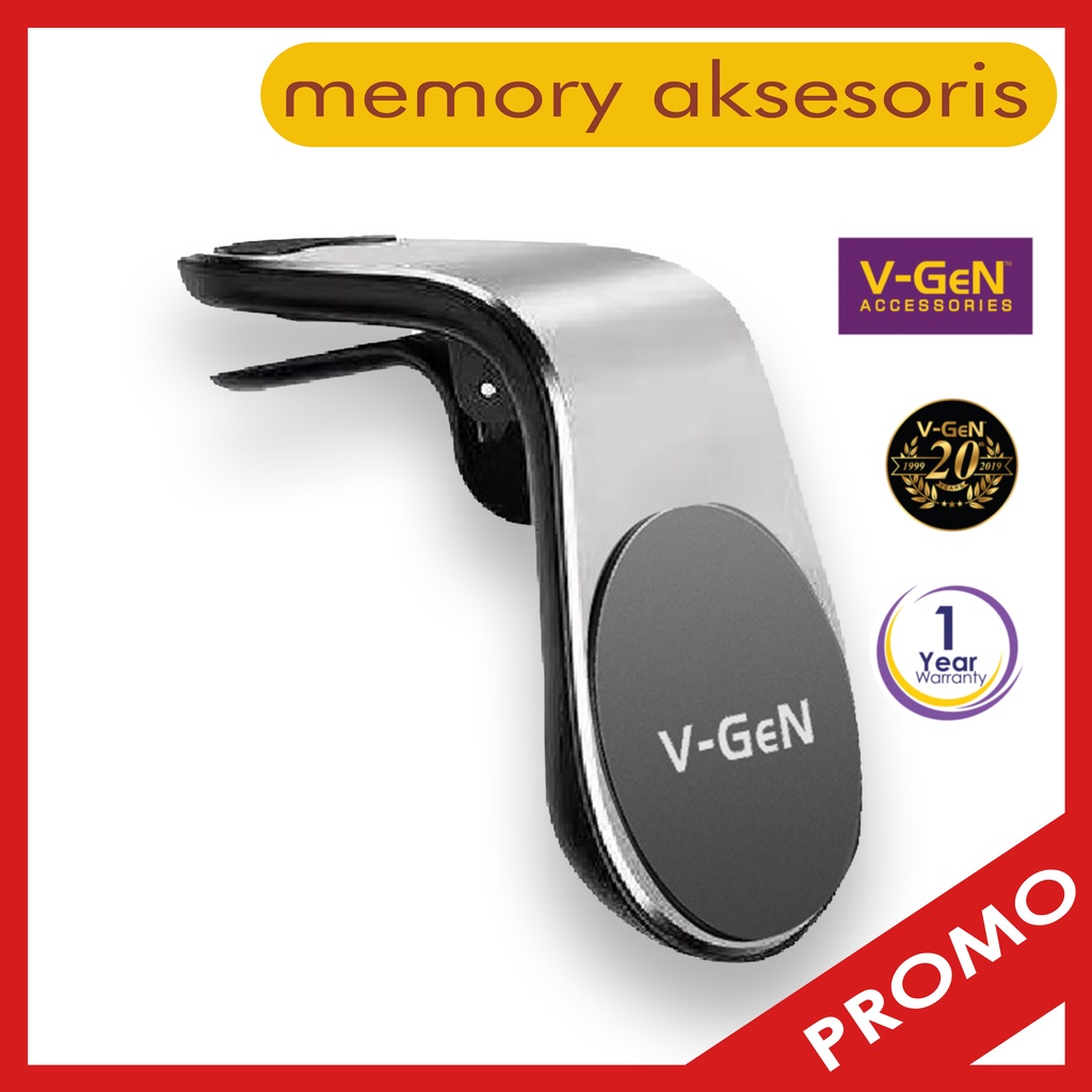 Car Holder Phone V-GeN VHL-06 Magnetic Air Vent Holder Handphone V-GeN