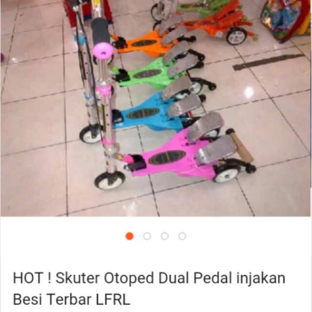 Skuter otoped dua pedal
