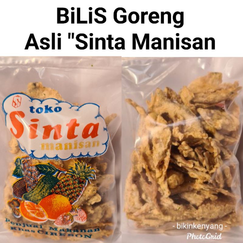 

BiLiS Goreng Renyah Asli "Sinta Manisan" Berat - 100 Gram